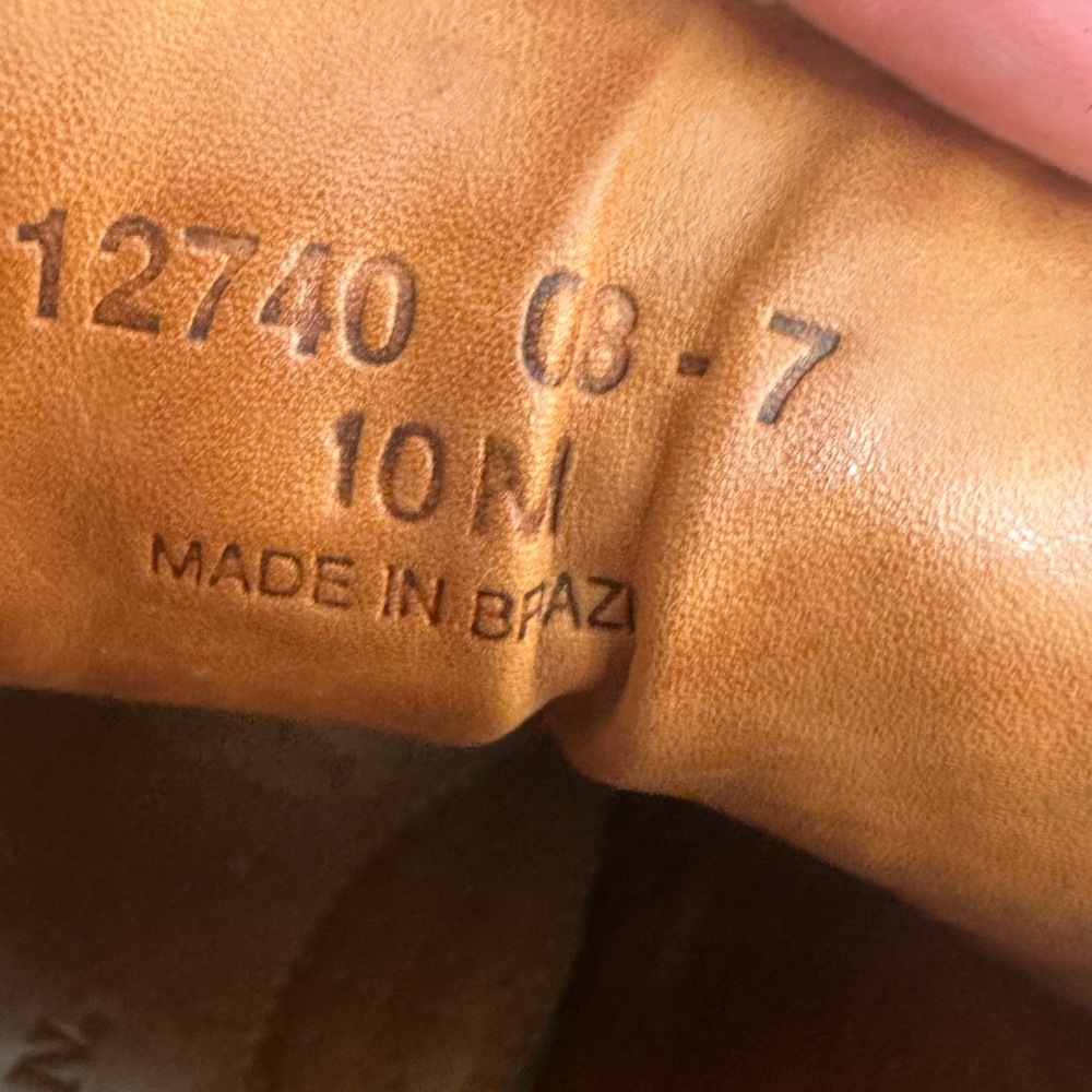 Cole Haan Classic Brown Leather Men's Chukka Boots Size 10. - Picture 4 of 6